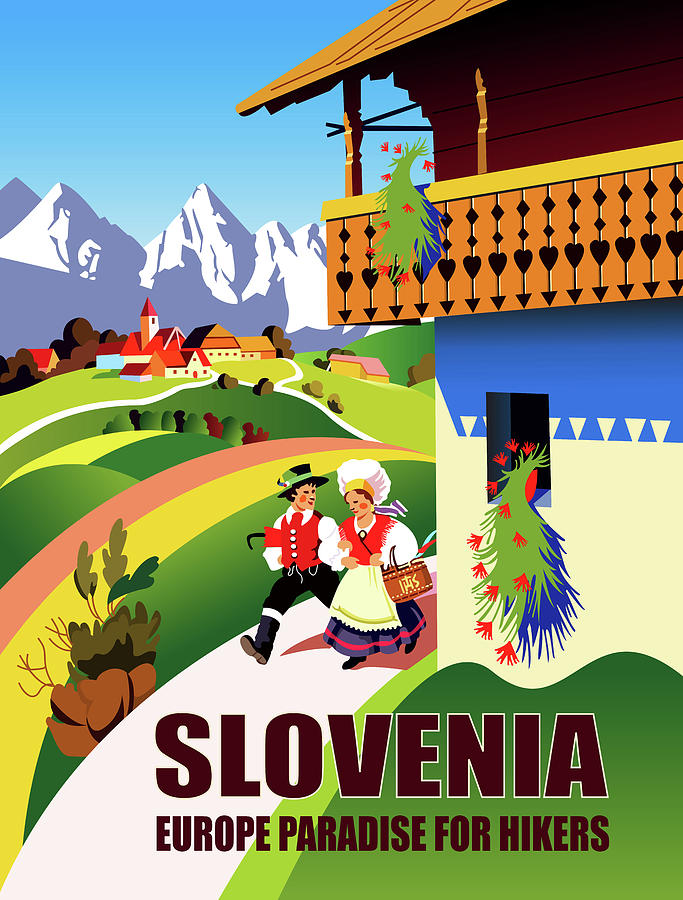 Slovenia Digital Art by Long Shot
