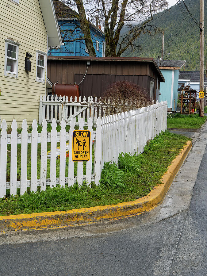 Slow Children Street Photograph by Bill Posner