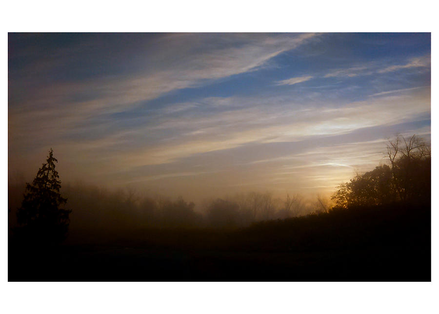 Slow Dawn Photograph by David Hutchison