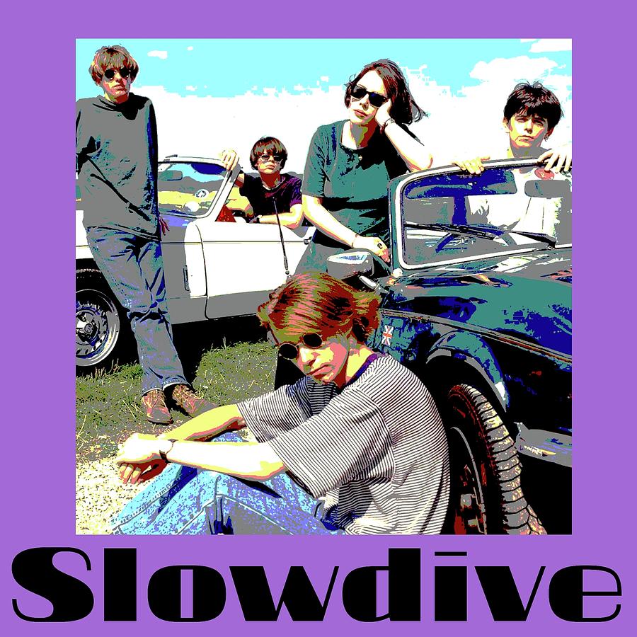 Slowdive Digital Art By Indie Valley Music - Fine Art America