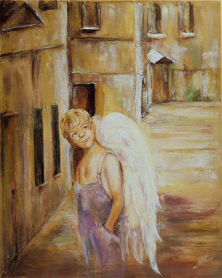 Slum Angel Digital Art by Mila Moroko - Fine Art America