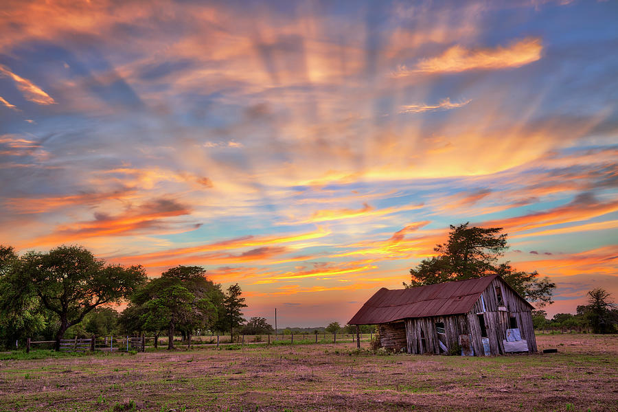 Small Barn After Sunset Photograph By Mike Harlan Fine Art America 2392