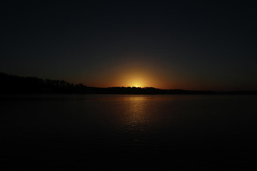 Small Look Lake Sunrise  Photograph by Ed Williams