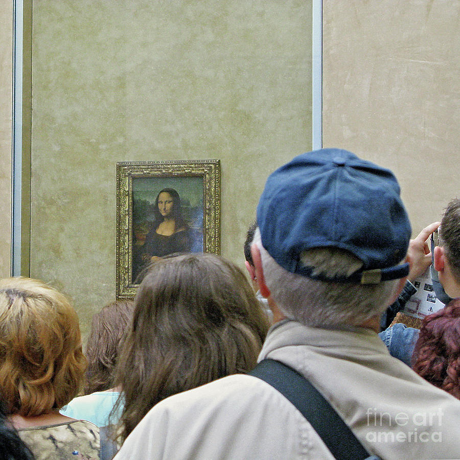 Small Painting - Big Crowd Photograph by Ann Horn
