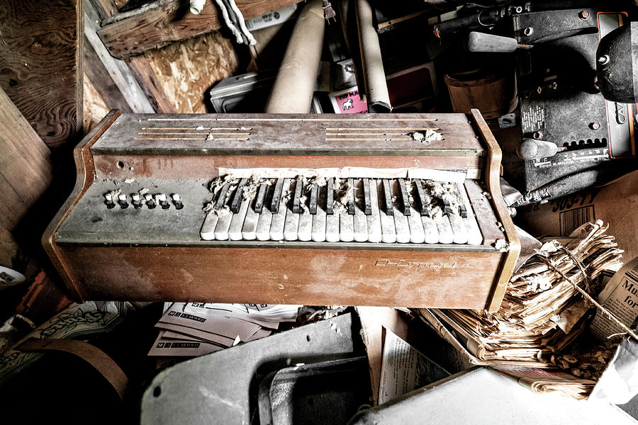 Key Photograph - Small Piano by David McDonald
