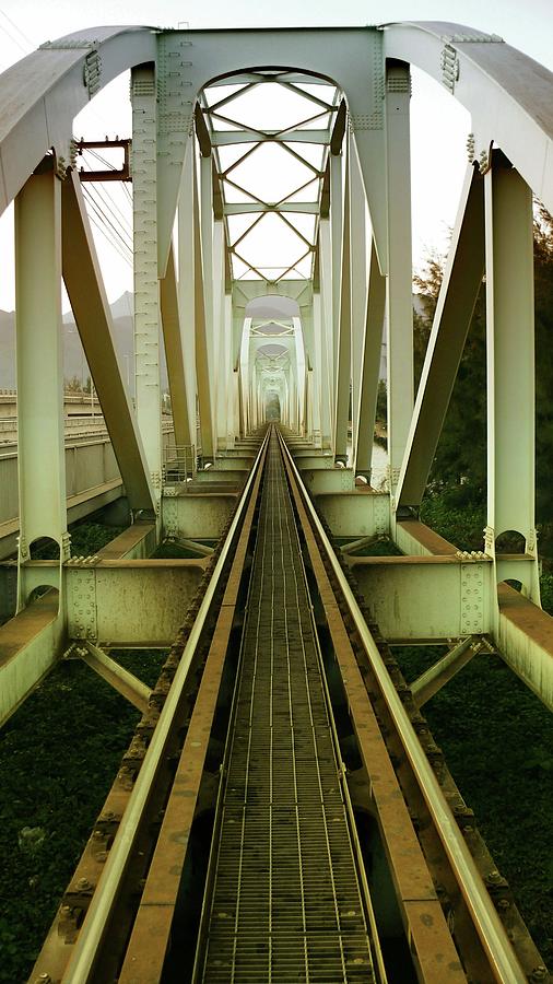 Small railway bridge Photograph by Robert Bociaga