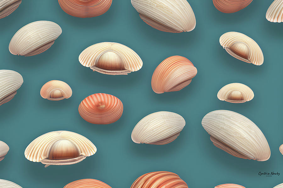 Small Shells Digital Art by Cindys Creative Corner