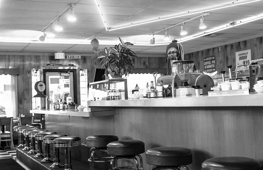Small Town Diner Americana Photograph by Cathy Anderson