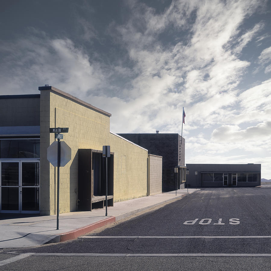 Small Town Street Photograph by Ed Freeman