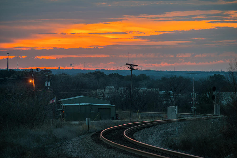 Small Town Sunset Photograph by Doug LaRue | Fine Art America