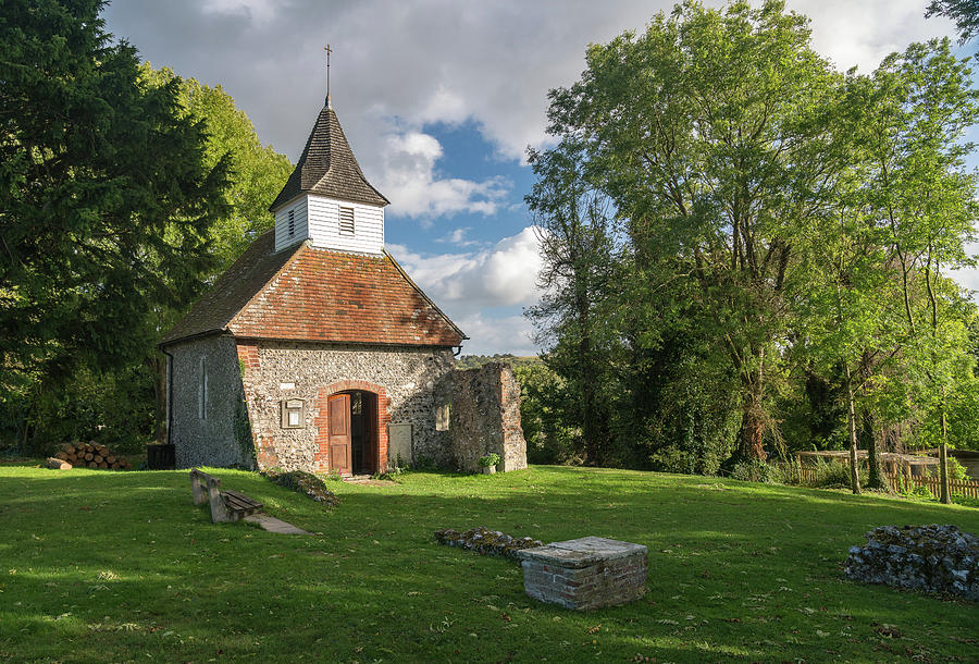 Smallest Church in England at Lullington Photograph by Steven Heap