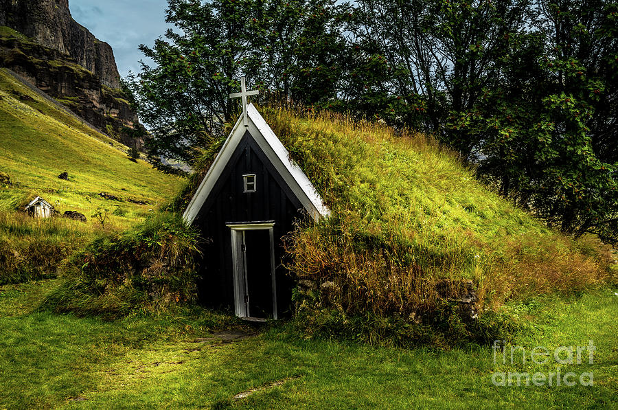 Smallest Church in Iceland Photograph by M G Whittingham
