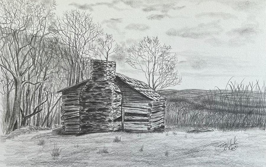 Smart View Cabin Drawing by Tony Clark - Fine Art America