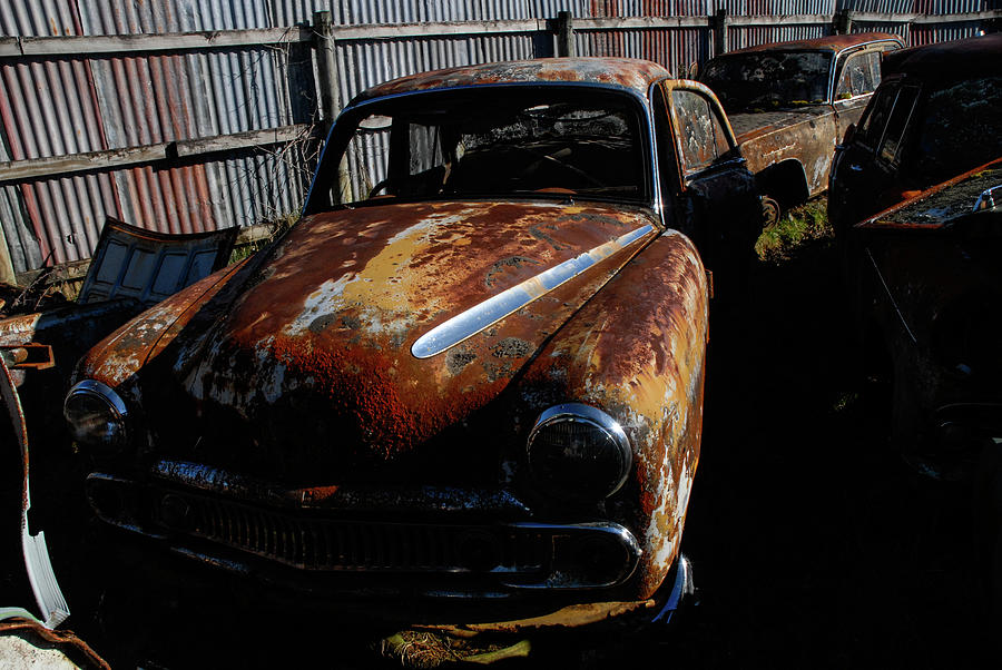 The Junkyard Diaries V - Smash Palace, New Zealand Photograph by Earth And Spirit
