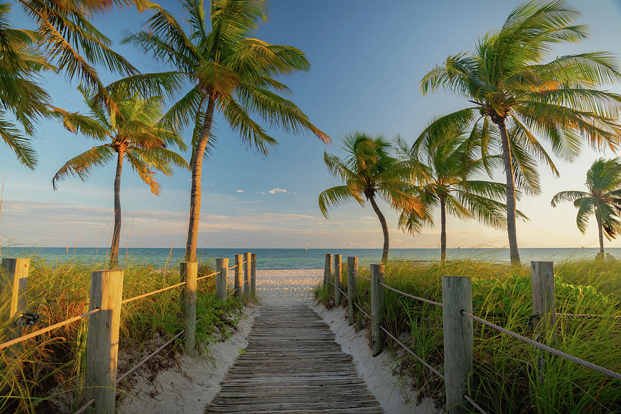 Smathers Beach Photograph by Mike O'Shell - Fine Art America