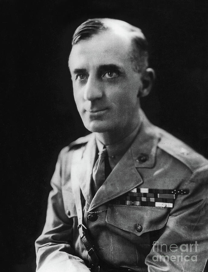 Smedley Butler - The Most Decorated Marine in U.S. history Photograph by Doc Braham