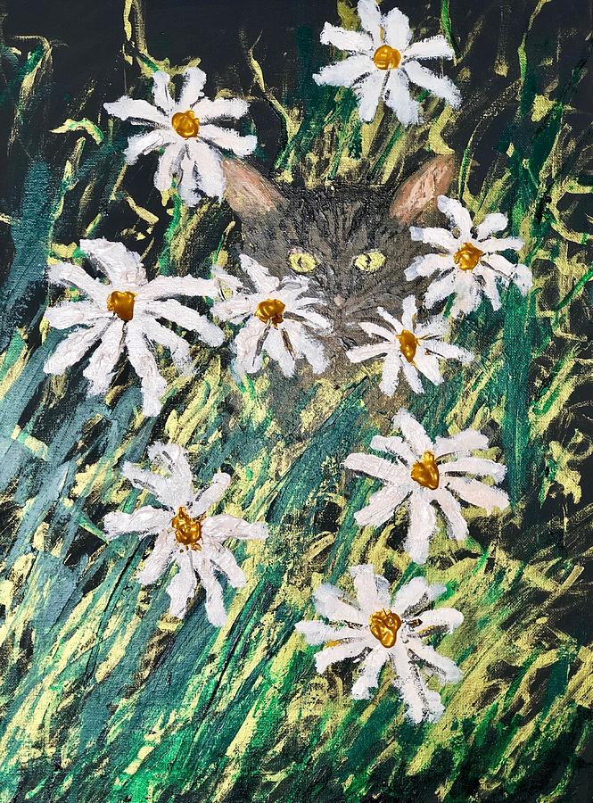 Smell the Flowers Painting by Bethany Beeler