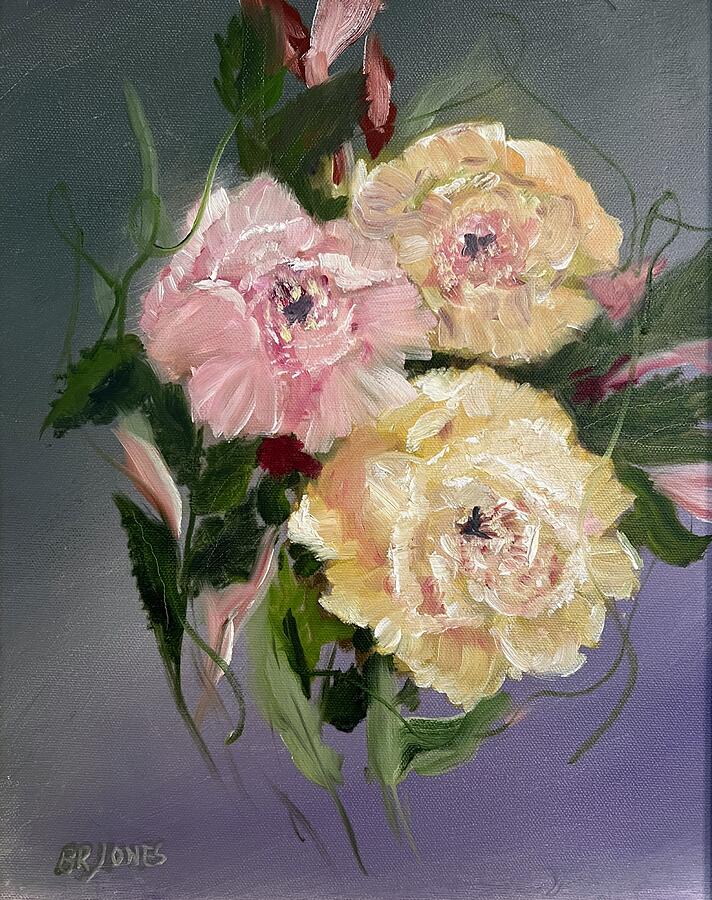 Smell the Roses  Painting by Barry Jones