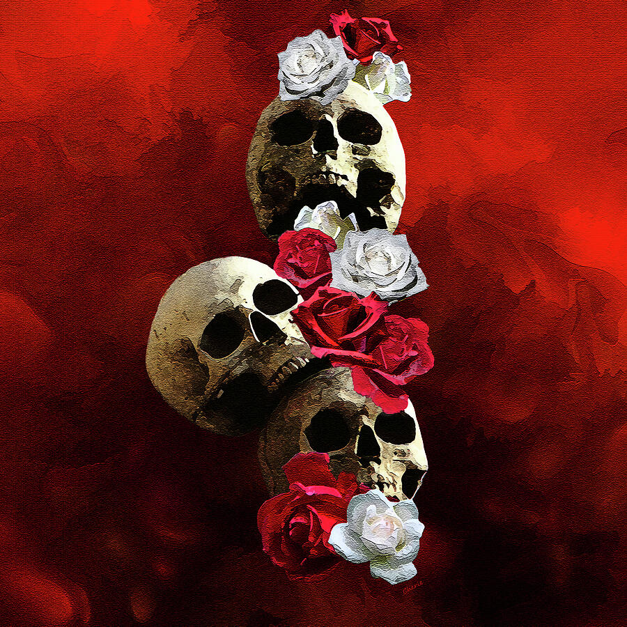 Smell The Roses - While You Can Digital Art by Bamalam Art Smell The Roses - While You Can Digital Art by Bamalam Art