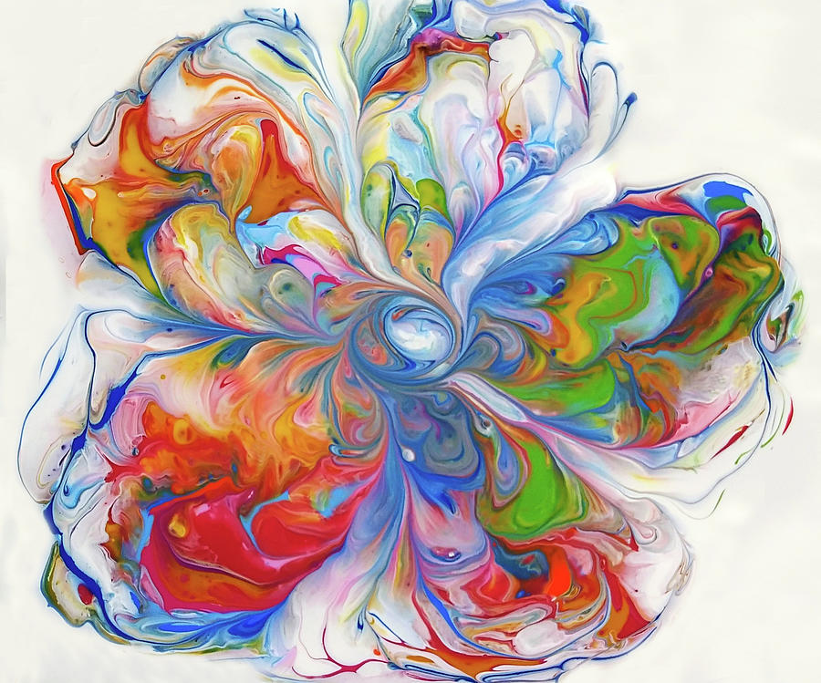 Smile Bloom Painting by Deborah Erlandson
