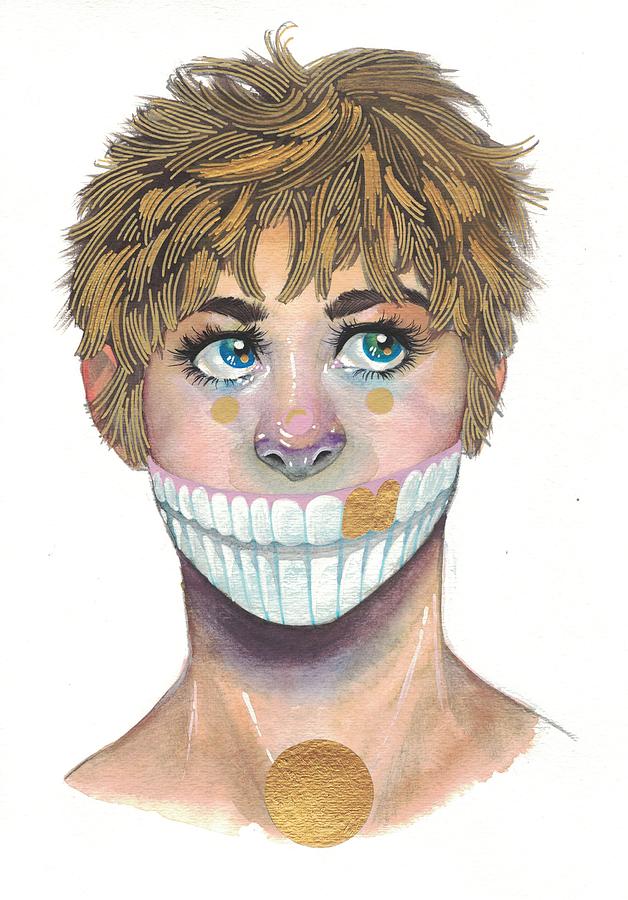 Smile Painting by Miranda Brouwer