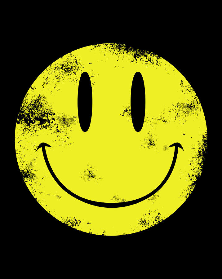 Smiley Face Have A Nice Day 1990S Fashion Distressed Grunge Gift Items ...