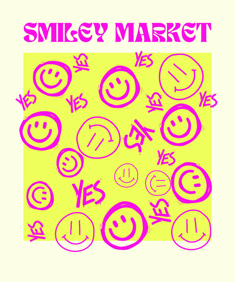 Smiley Market Digital Art