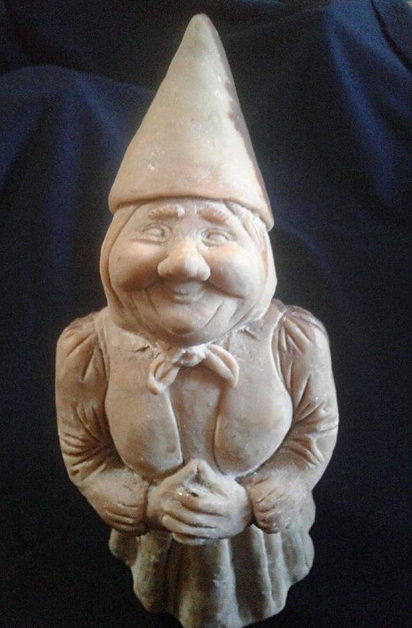 Smiling Gnome Painting by James RODERICK
