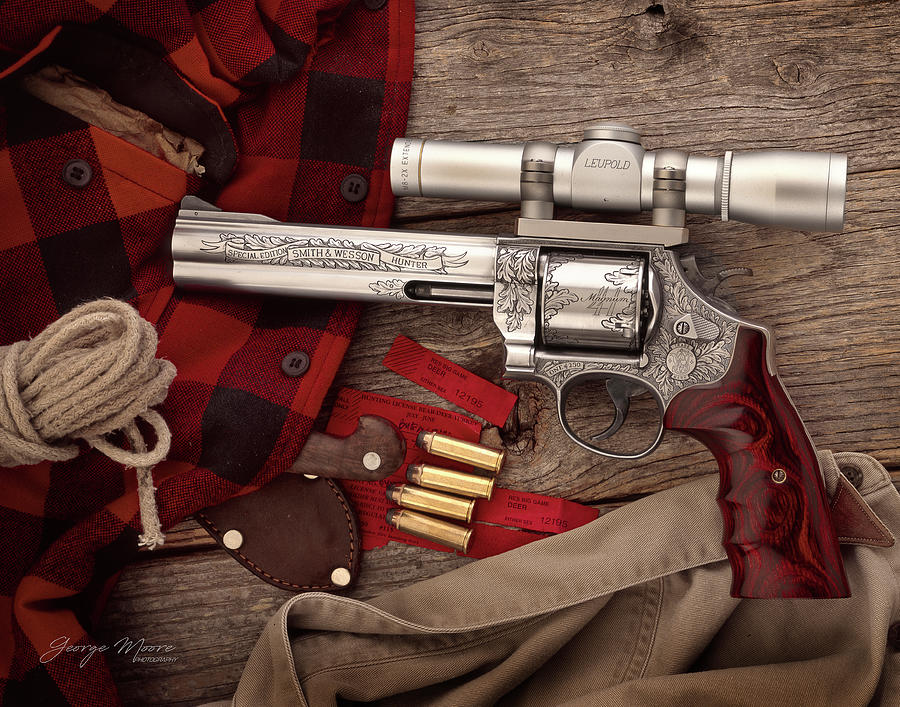 Smith and Wesson 44 Magnum Photograph by George Moore