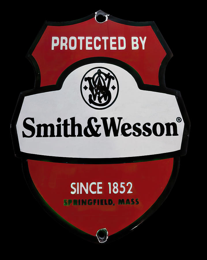 Smith and Wesson Vintage sign 2 Photograph by Flees Photos