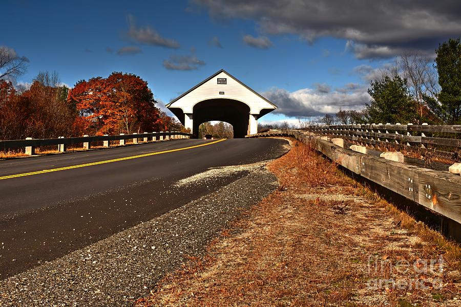 Smith Covered Bridge  Photograph by Steve Brown