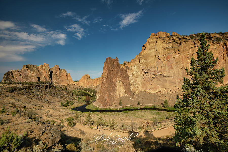 Smith Rock Landscape Photograph by Mark Joseph