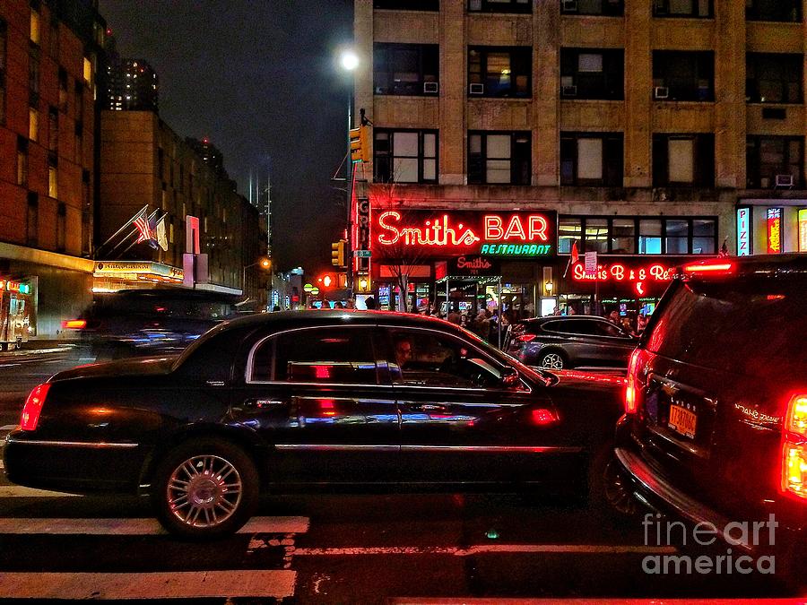 Smiths Bar - New York Photograph by Miriam Danar