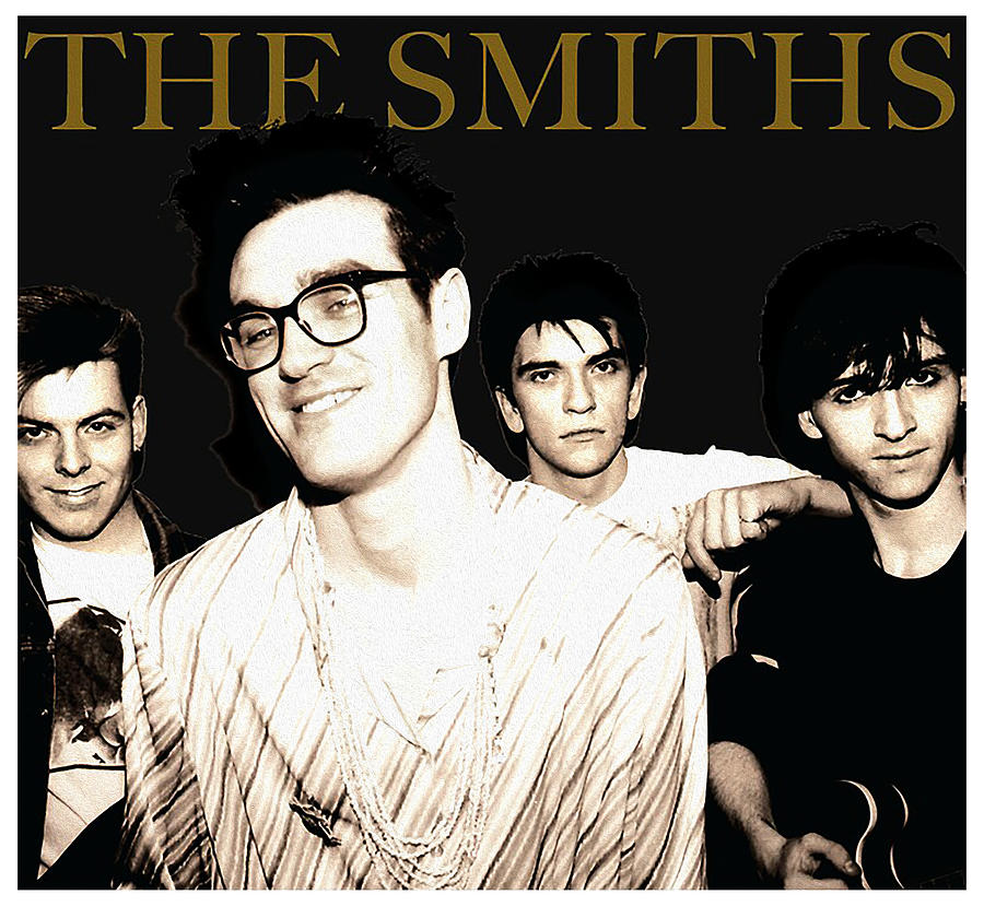 Smiths Digital Art by Selenia Klamut