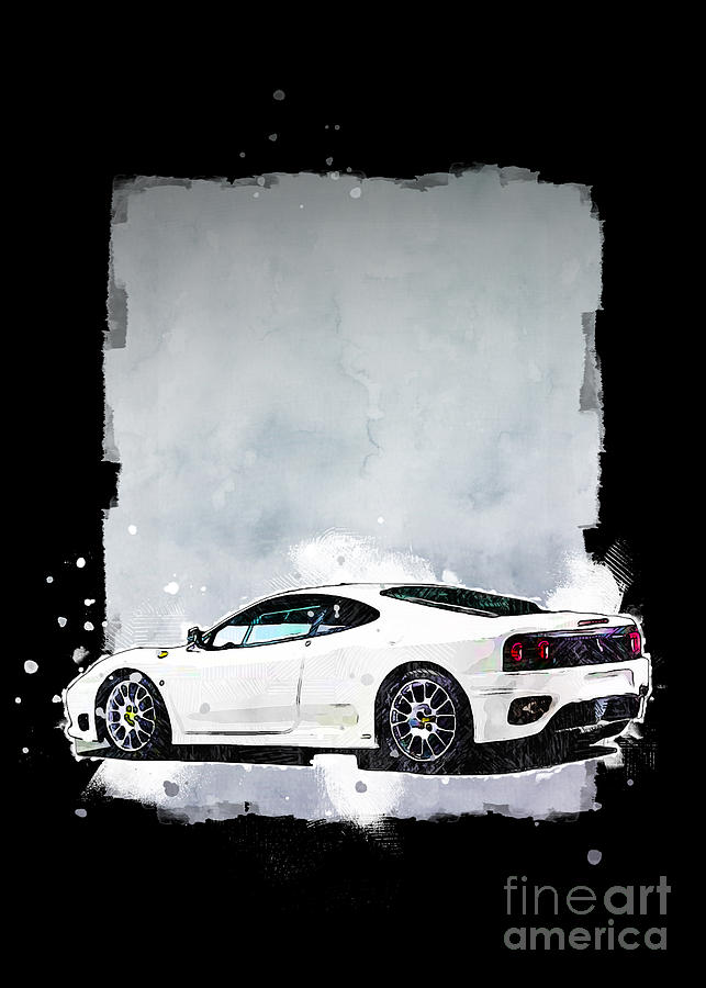 SMK004134 Vehicle 2003 Ferrari 360 Challenge Stradale Painting by ...