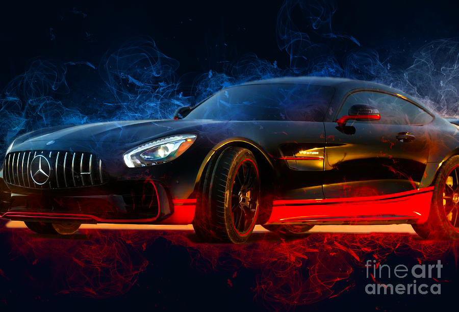 SMK01721 Mercedes Benz AMG GT R Drift Transformers The Last Knight ...