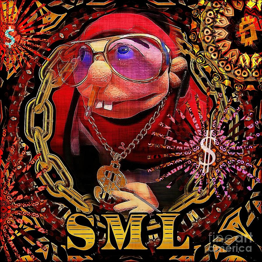 Sml Jeffy Rapper Painting By Powell Karen Pixels