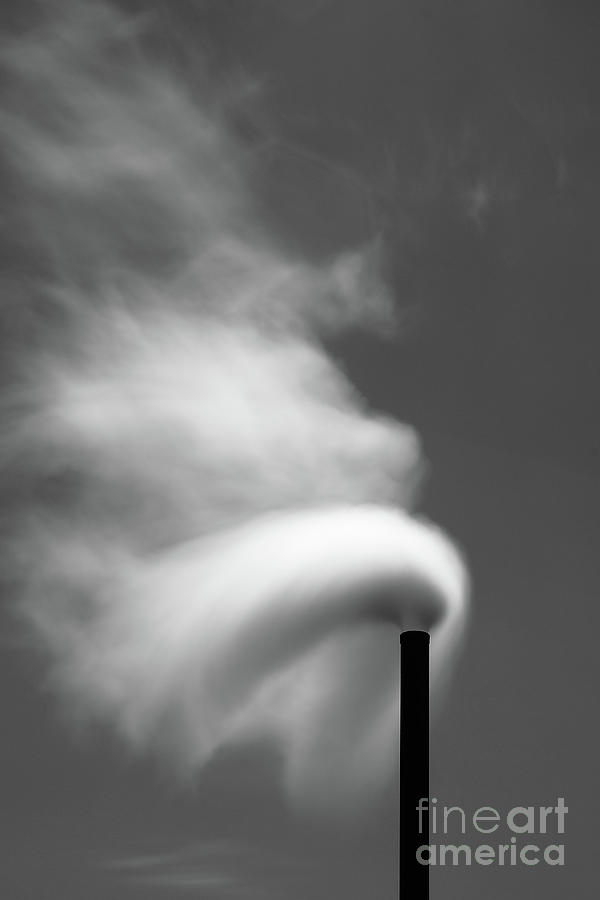 Smoke Photograph by Frederic Bourrigaud