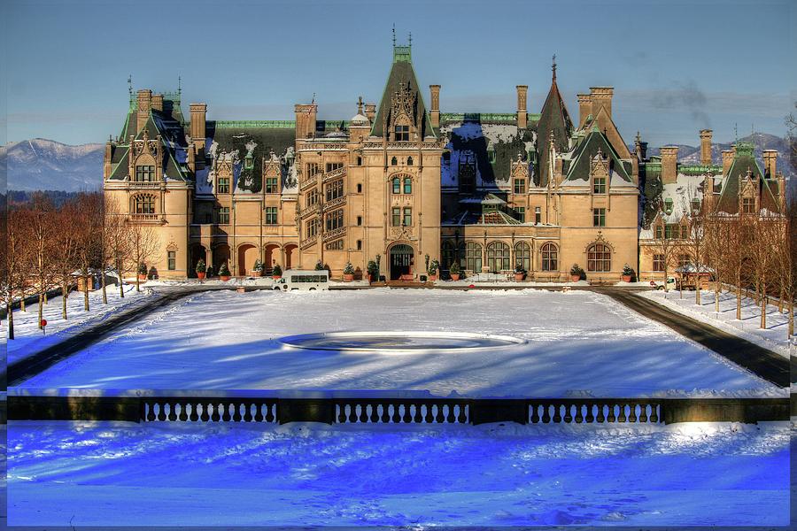 Smoke Coming from the Biltmore One Winters Day  Photograph by Carol Montoya