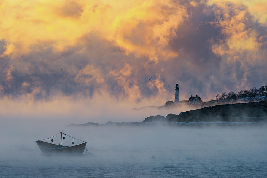 Smoke on the Water Photograph by Kristen Wilkinson