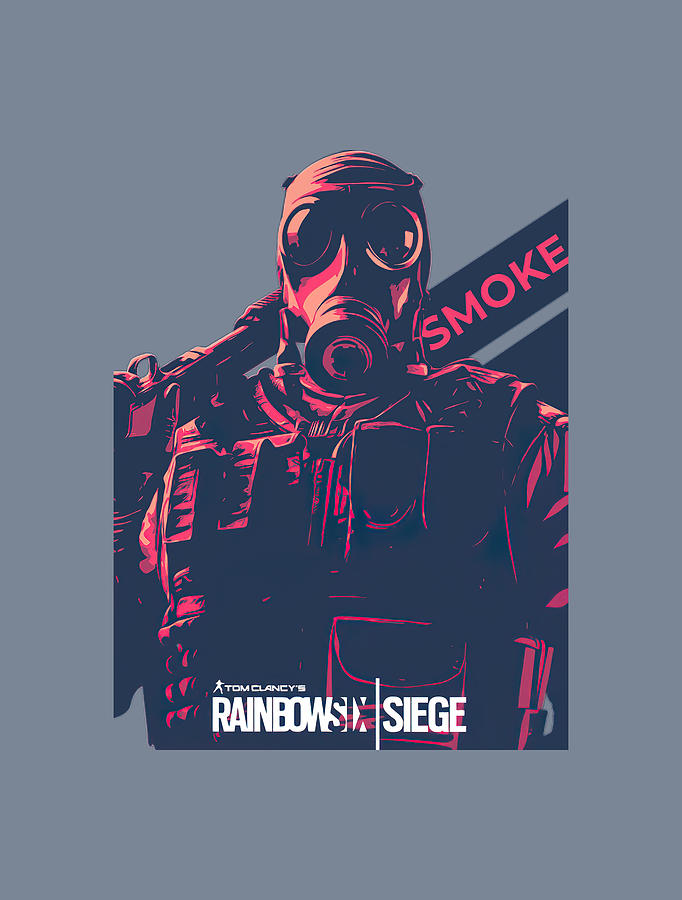 Smoke Rainbow Six Siege Tapestry - Textile by Ellis Williams