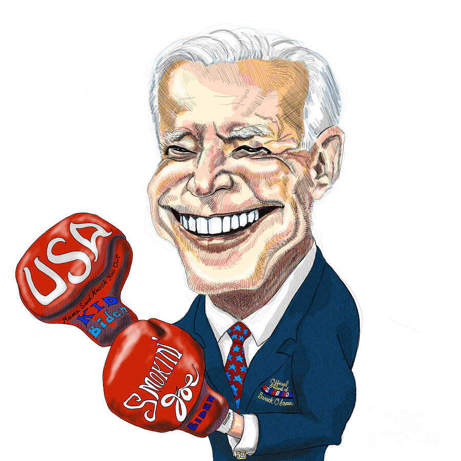 Smokin Joe Biden Digital Art by Robert Yaeger