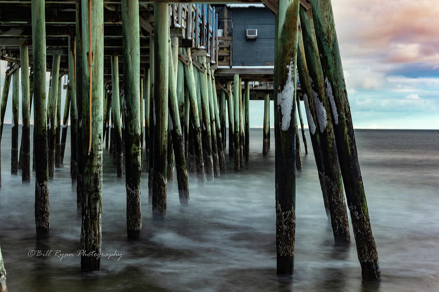 Sunset Photograph - Smokin pier  by Bill Ryan