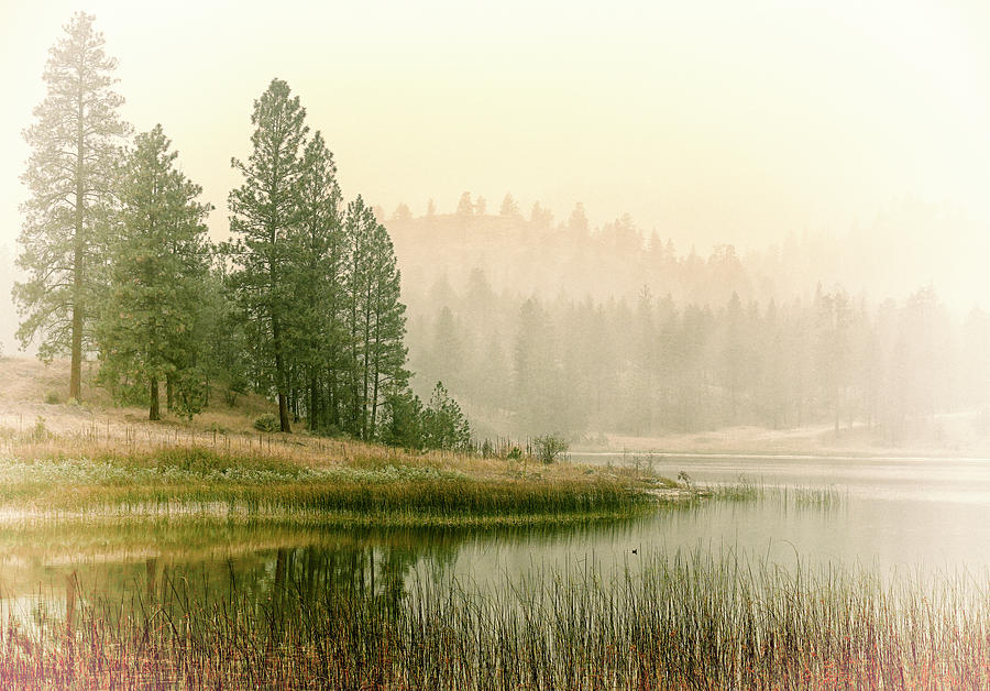 Smoky Lake Photograph