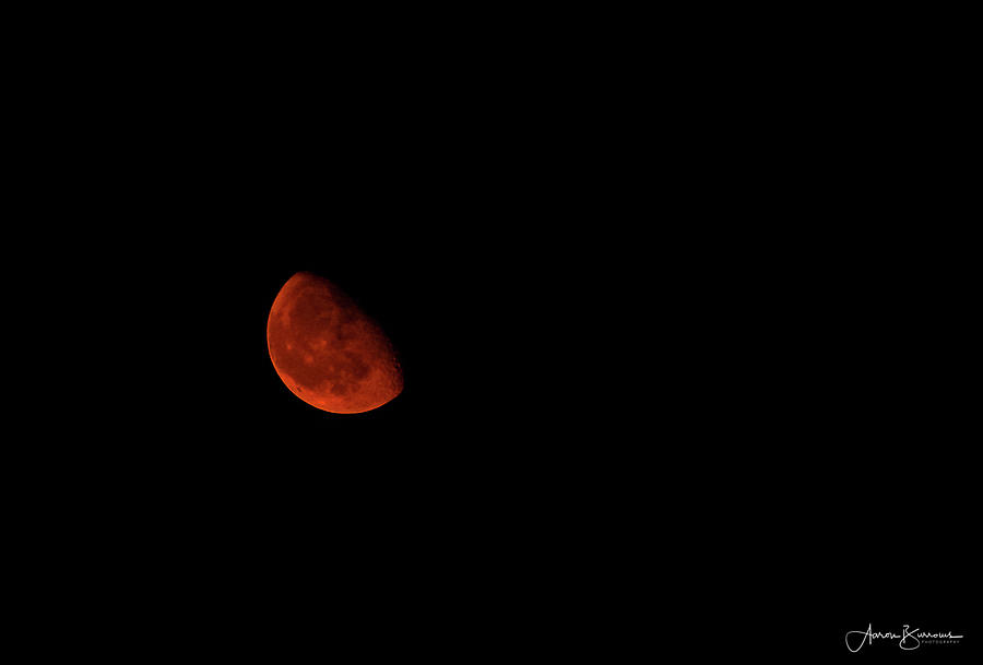 Smoky Moon Photograph by Aaron Burrows