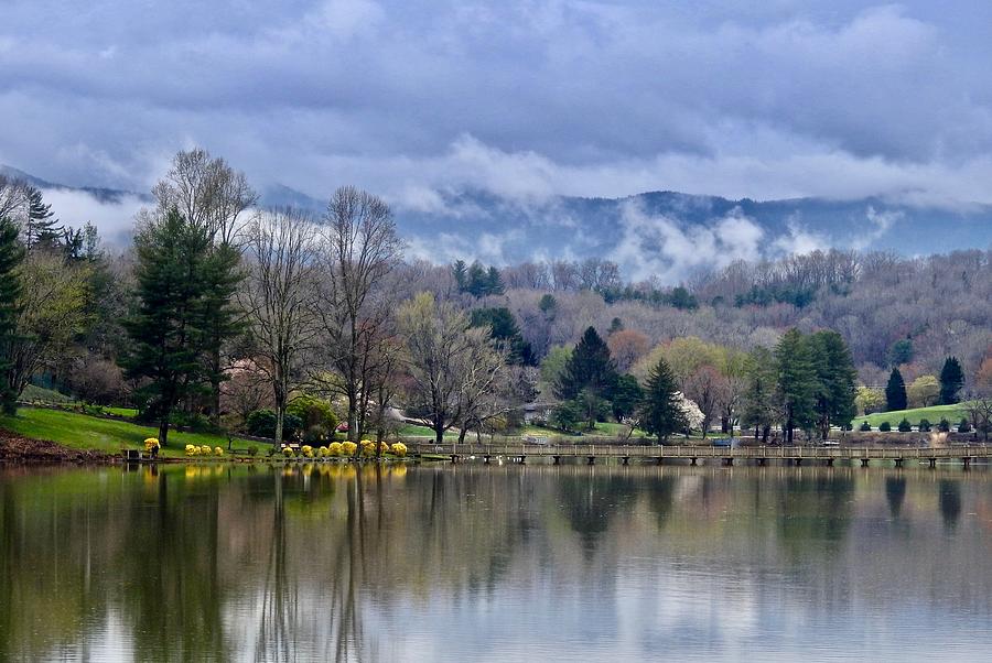 Smoky Mountain Spring Reflections Photograph by Kathy Chism