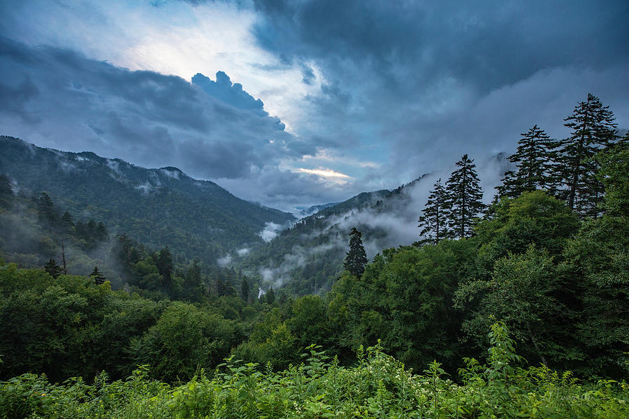 Smoky Mountain Storm Clouds Photograph by Nunweiler Photography