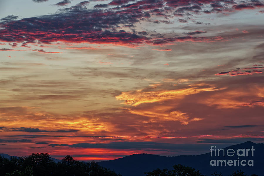 Smoky Mountain Sunrise 1 Photograph by Phil Perkins