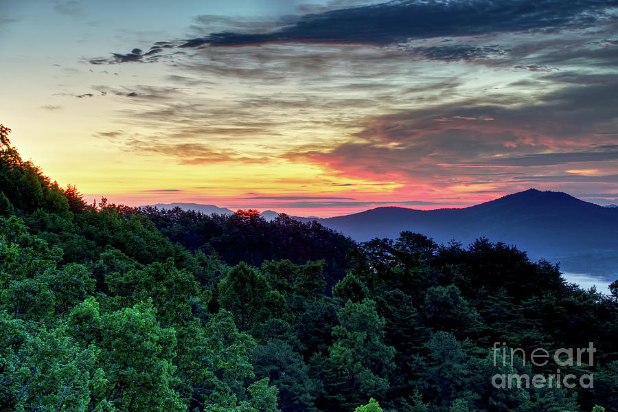 Smoky Mountain Sunrise 12 Photograph by Phil Perkins