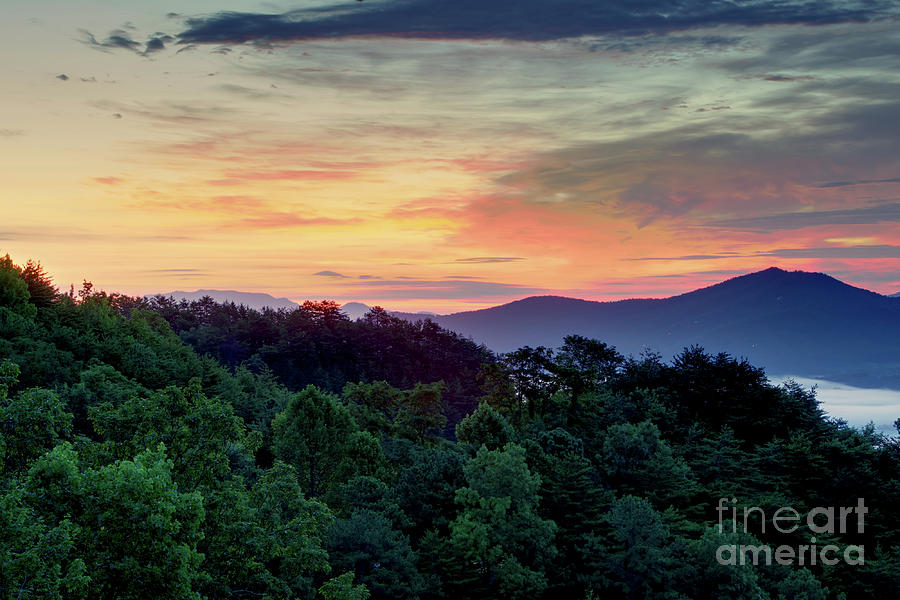 Smoky Mountain Sunrise 3 Photograph by Phil Perkins